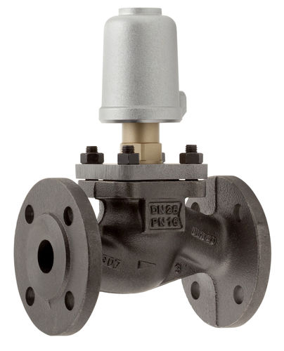 气动操控式阀门 - 7030 - Schubert & Salzer Control Systems GmbH - 制动 / 用于气体 / 法兰
