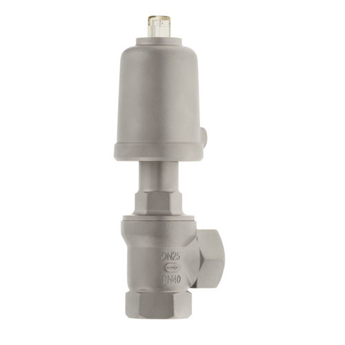 直角阀门 - 7050  - Schubert & Salzer Control Systems GmbH - 不锈钢 / 用于腐蚀性液体