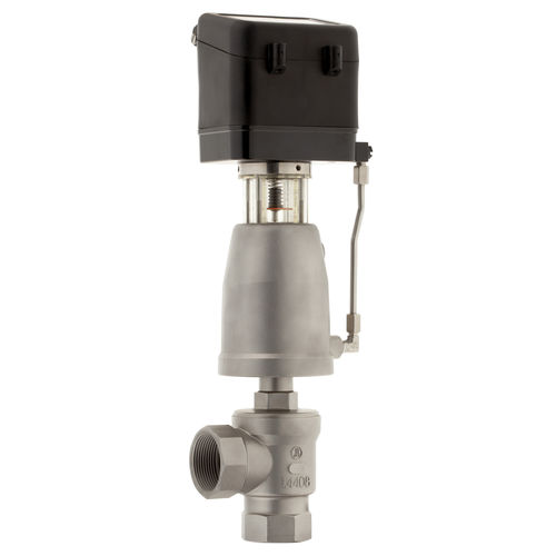气动操控式阀门 - 7051 - Schubert & Salzer Control Systems GmbH - 调节 / 用于蒸汽 / 直角