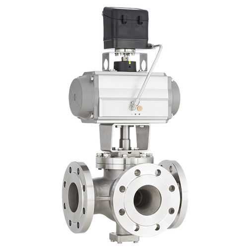 球形阀 - 4080 - Schubert & Salzer Control Systems GmbH - 气动操控式 / 电动压气 / 流量控制