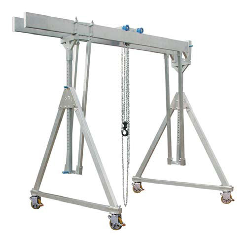 带滑轮龙门吊 - CS-FKD series - Carl Stahl GmbH - 用于车间 / 铝框架 / 双梁