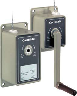 手动绞车 - WA series - Carl Stahl GmbH - 钢缆 / 提升 / 紧凑型