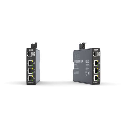 紧凑型可编程控制器 - C6 COMPACT 3 - KEB Automation KG - 集成式 / 实时 / IEC 61131