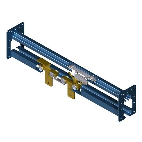 积放式悬挂输送机 - K8-2 - RAIL TECHNIEK - 链条 / 双轨落地式 / 气动式