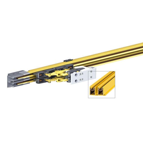 物流导电轨 - MultiLine 0835 Series - Conductix-Wampfler/德国Conductix - PE / 2极 / 紧凑型