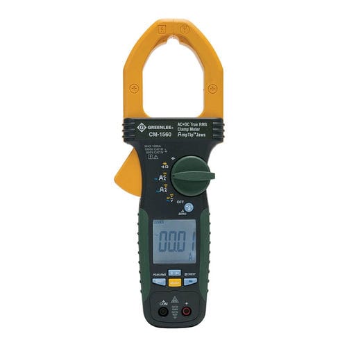数字钳形万用表 - CM-1560-C - GREENLEE - 手持式 / 1000 V / 1000 A