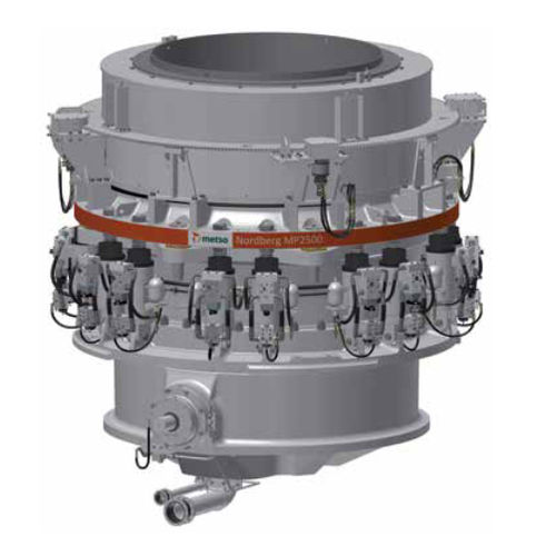 圆锥破碎机 - Nordberg® MP2500™ - Metso Corporation/美卓 - 固定式 / 初级 / 次级