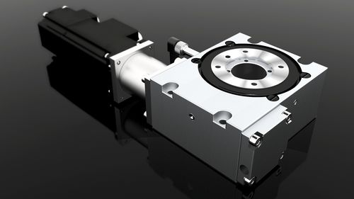 电机驱动回转工作台 - DT series - IEF-Werner GmbH - 卧式 / 中空 / 用于加工中心
