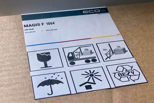 轧制薄膜 - MAGIS F 1064 - ECO3 - 夹层 / 塑料 / 用于标签