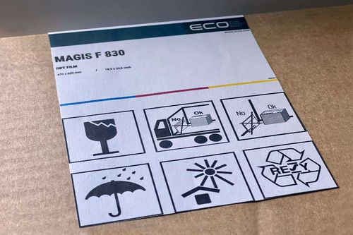 轧制薄膜 - MAGIS F 830 - ECO3 - 夹层 / PET / 用于印刷业