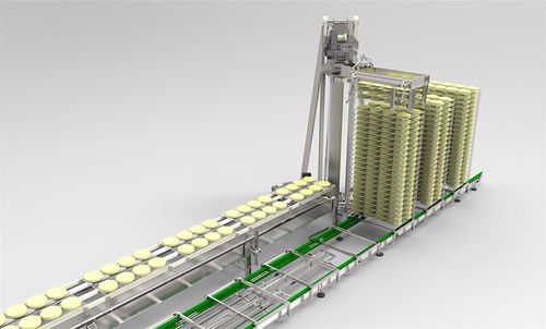 堆叠堆放-卸堆机 - Alpma Alpenland Maschinenbau - 奶酪 / 自动