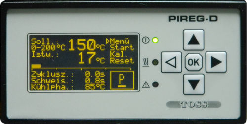 LED显示温控器 - PIREG - D2 - TOSS GmbH & Co. KG - 可编程 / 工艺流程