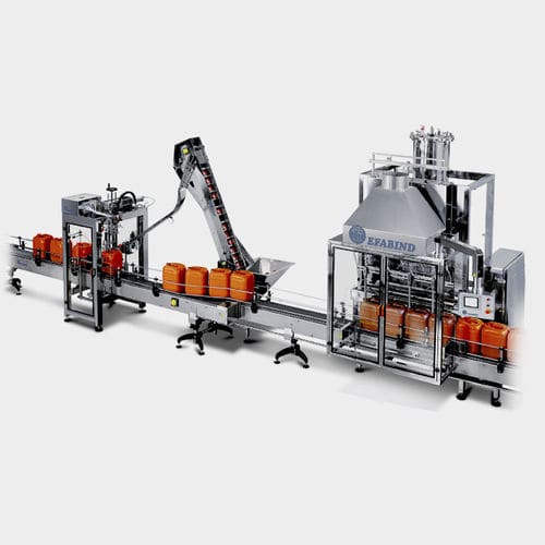 自动填充机 - L4-25000 - EFABIND, S.L. - 罐 / 用于粘稠产品 / 液体