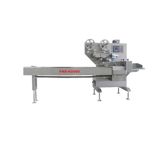 PLC控制包装机 - FND-H2000 - Taizhou Funengda Industry Co., Ltd. - 伺服控制式 / 卧式 / 枕式