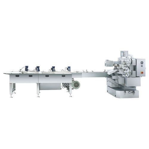 自动包装机 - FND-S800-CN&BS450 - Taizhou Funengda Industry Co., Ltd. - 覆膜 / 用于巧克力产品 / 食品工业