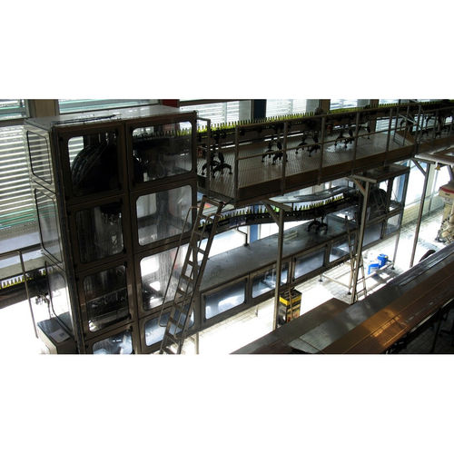 链条输送机 - Gronemeyer Maschinenfabrik GmbH & Co. - PET塑料瓶 / 玻璃用 / 不锈钢