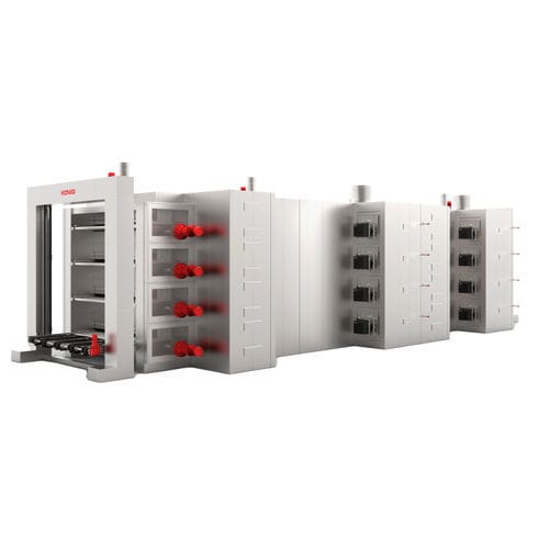隧道式食品工业用炉 - MDI STRATOS - König Maschinen GmbH - 面包 / 供暖 / 熟化