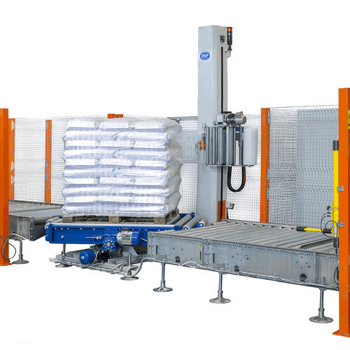 旋转托盘式缠绕机 - MF WRAP 35 - MF TECNO - MASSINI INDUSTRIES srl - 自动 / 运输 / 货盘