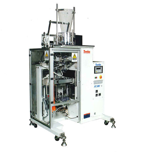 立式装袋机 - FC-80 - Sanko Machinery Co., Ltd. - 伺服控制式 / 条状包装 / 用于粉末