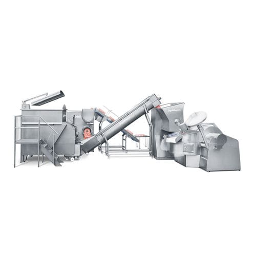 香肠加工生产线 - MRU 1300 / GW 300 / K 754 AC-8 - Maschinenfabrik Seydelmann