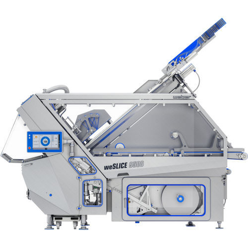 肉类切片机 - weSLICE 9500 - Weber Maschinenbau - 全自动 / 椭圆刀片 / 不锈钢