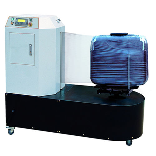 行李缠绕包装机 - XL-01 - SHANDONG  SINOLION  MACHINERY  CORP  LTD - 旋转托盘式 / 自动 / 拉伸膜