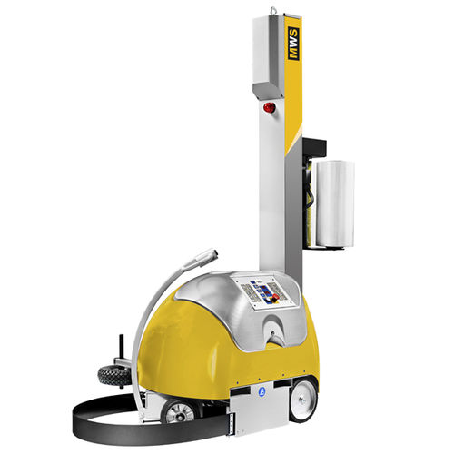 移动式缠绕包装机 - SHANDONG  SINOLION  MACHINERY  CORP  LTD - 旋转机械臂式 / 全自动 / 用于酒精