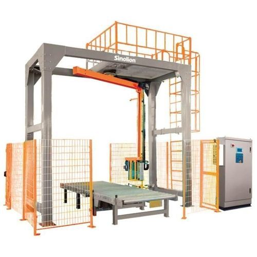 旋转机械臂式缠绕机 - R1800FZ-PL   - SHANDONG  SINOLION  MACHINERY  CORP  LTD - 全自动 / 食品饮料行业 / 货盘