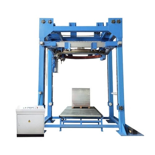 旋转机械臂式缠绕打包机 - SHANDONG  SINOLION  MACHINERY  CORP  LTD - 环体 / 建筑材料 / 用于化学品