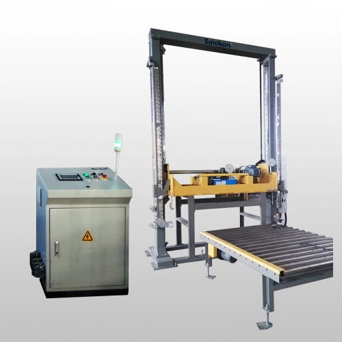 绕线卷筒捆扎机 - SKV-1220 - SHANDONG  SINOLION  MACHINERY  CORP  LTD - 全自动 / 货盘 / 输送