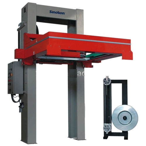 托盘捆扎机 - SKH-1220 - SHANDONG  SINOLION  MACHINERY  CORP  LTD - 全自动 / 输送 / 卧式