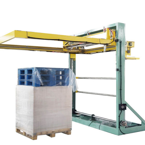 覆顶膜缠绕机 - T1800FZ-PL - SHANDONG  SINOLION  MACHINERY  CORP  LTD - 旋转机械臂式 / 自动 / 食品饮料行业