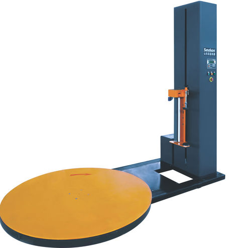 旋转托盘式缠绕打包机 - T1650E - SHANDONG  SINOLION  MACHINERY  CORP  LTD - 半自动 / 机械制动 / 开口袋
