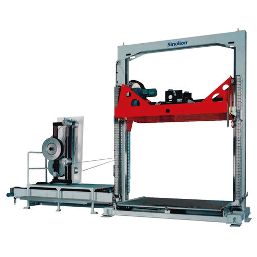 自动捆扎机 - SKV-1220 - SHANDONG  SINOLION  MACHINERY  CORP  LTD - 货盘 / 用于聚丙烯条 / 380V三相