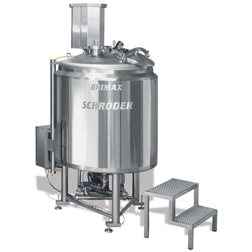 液体存储罐 - BRIMAX 2000  - TIPPER TIE TECHNOPACK GmbH - 用于肉类 / 不锈钢 / 圆柱
