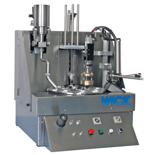 半自动灌装封盖一体机 - MINICAN 200 - WICK-Machinery GmbH - 杯子 / 旋转