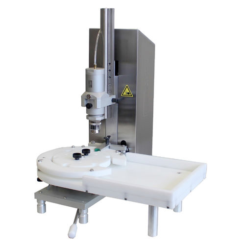 试剂瓶扣压机 - FP120-R - WICK-Machinery GmbH - 手动 / 电动液压 / 气动