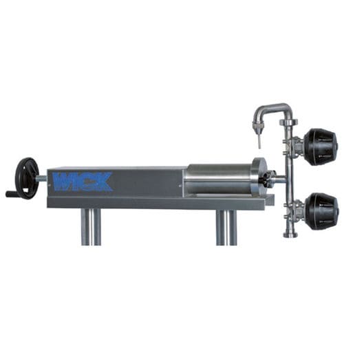 液体定量分配机 - WICK-Machinery GmbH - 活塞 / 用于填充机 / 气动