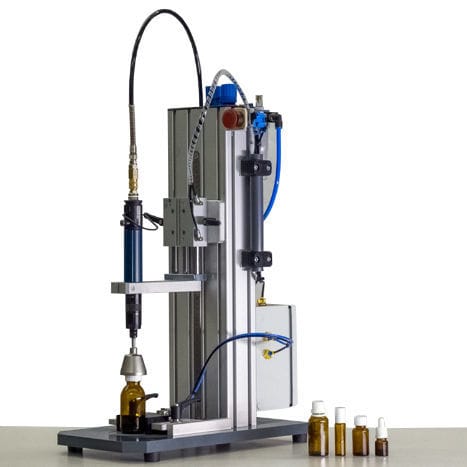 气动封盖机 - SPH-3-DE - Würschum GmbH Dosieranlagen-Abfüllmaschinen - 电动 / 半自动 / 瓶子