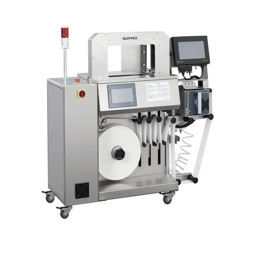 自动打包机 - WK06-75C-MRQ - DONGGUAN XUTIAN MACHINE CO.LTD. - 用于OPP薄膜 / 带打印机 / 用于制药业