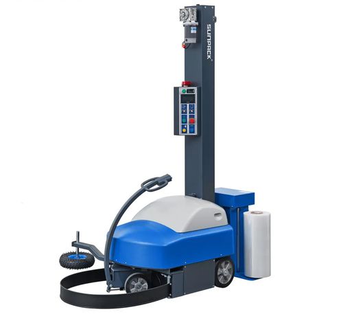 轨道式机器人缠绕机 - XT4510 - DONGGUAN XUTIAN MACHINE CO.LTD. - 机器人 / 自动 / 货盘