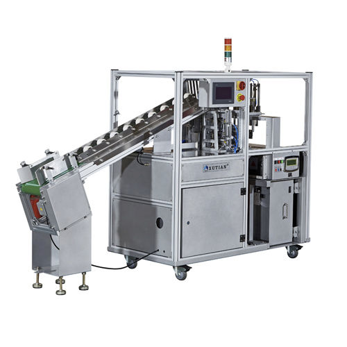 自动打包机 - WK02-30ABF - DONGGUAN XUTIAN MACHINE CO.LTD. - 触摸屏 / 纸带 / 用于印刷业