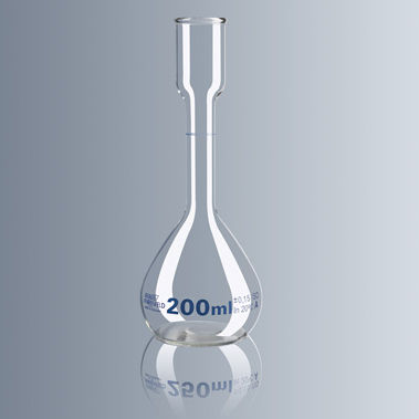 测定用烧瓶 - 23420 series - Paul Marienfeld GmbH & Co. KG - 硼硅酸盐玻璃 / 白色玻璃 / 用于滴定