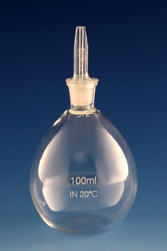玻璃比重瓶 - 10 - 100 ml - Dixon Glass Ltd
