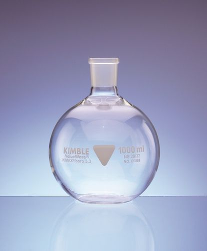 球形烧瓶 - 50 - 1 000 ml - Dixon Glass Ltd - 平底 / 硼硅酸盐玻璃