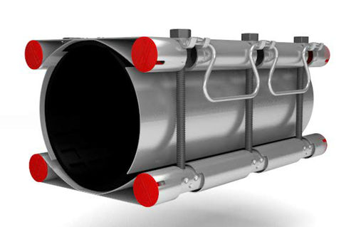 管道修复套筒 - ø 88 - 440 mm | STRAUB-CLAMP SCZ series - STRAUB Werke AG