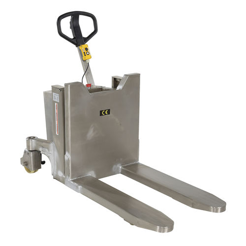 带翻转叉托盘车 - TM-22-DC series - Vestil Manufacturing - 电动 / 步行 / 12V