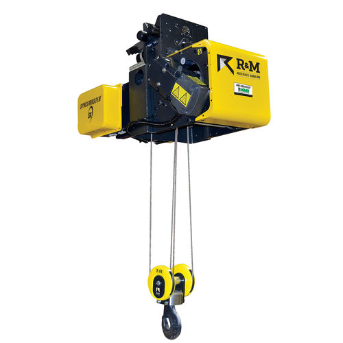 电动钢丝绳葫芦 - EWR-RMSM series - Vestil Manufacturing - 限定净空高度 / 标准