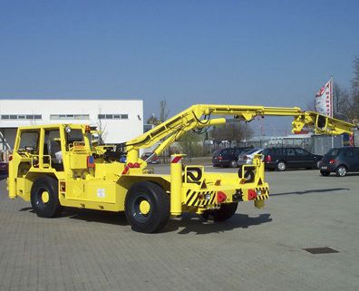 汽车起重机 - TAURUS III - Nordmeyer SMAG Mining & Drilling Technologies GmbH - 双车轴 / 用于地下工程