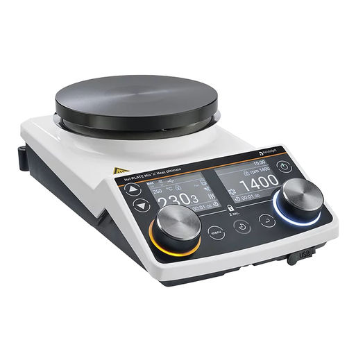 实验室磁力摇床 - Hei-PLATE Mix 'n' Heat Ultimate - Heidolph Instruments GmbH & Co. KG - 数字 / 用于实验室 / 用于样本